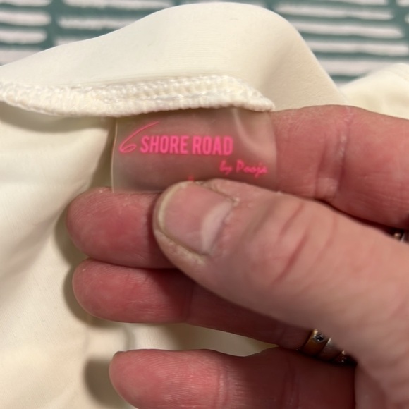 6 Shore Road Off White One Piece Swimsuit Size Small - Picture 5 of 8